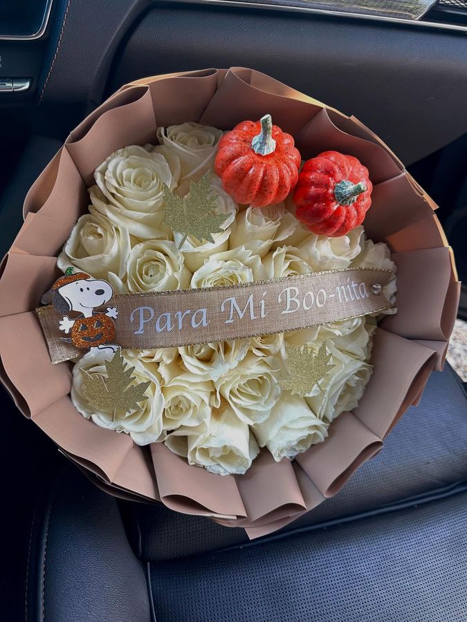 Para mi boo, pumpkins